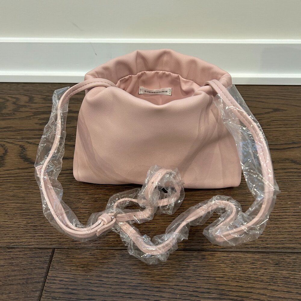 Pale Pink Clutch/Shoulder bag from Anthropologie - Brand New!